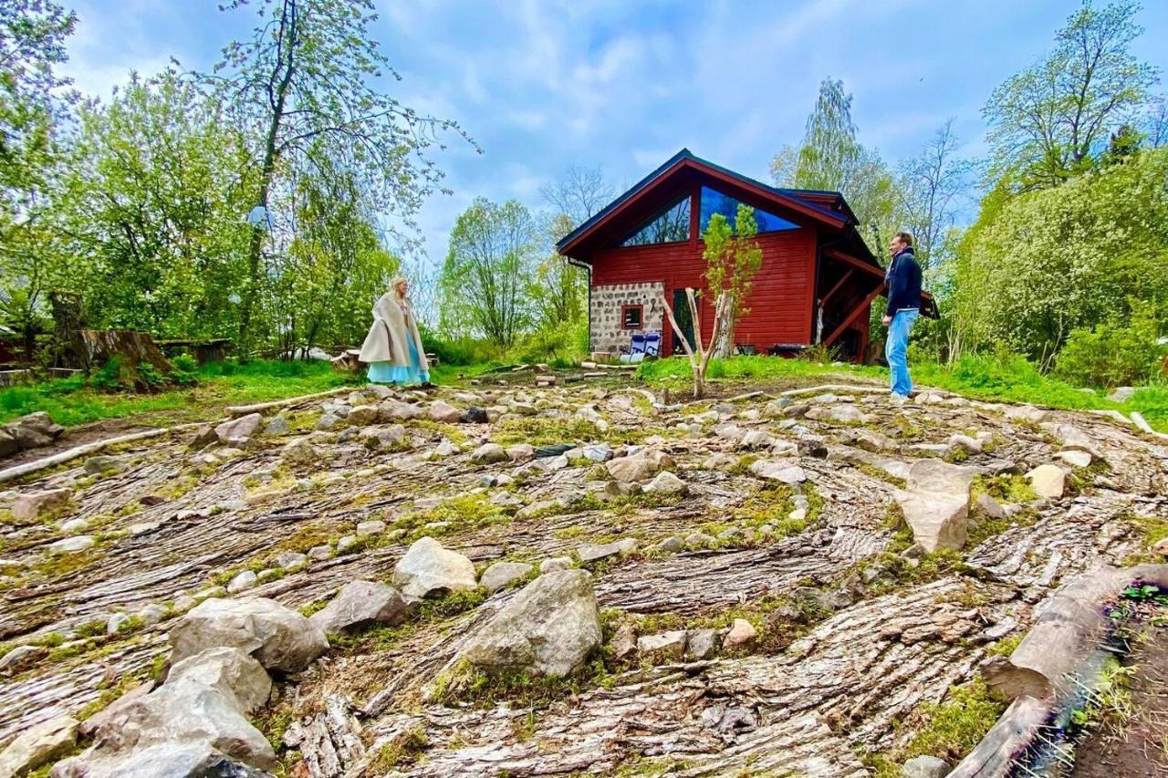 Romantic Spa Villa With Fireplace By The Lake Stjarnsund Buitenkant foto